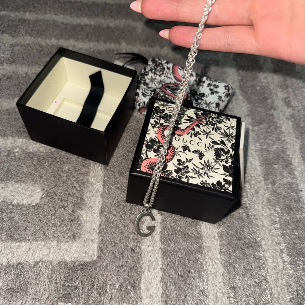 Gucci letter “G” Necklace 
New with Box & Dust Bag - Picture 2 of 5